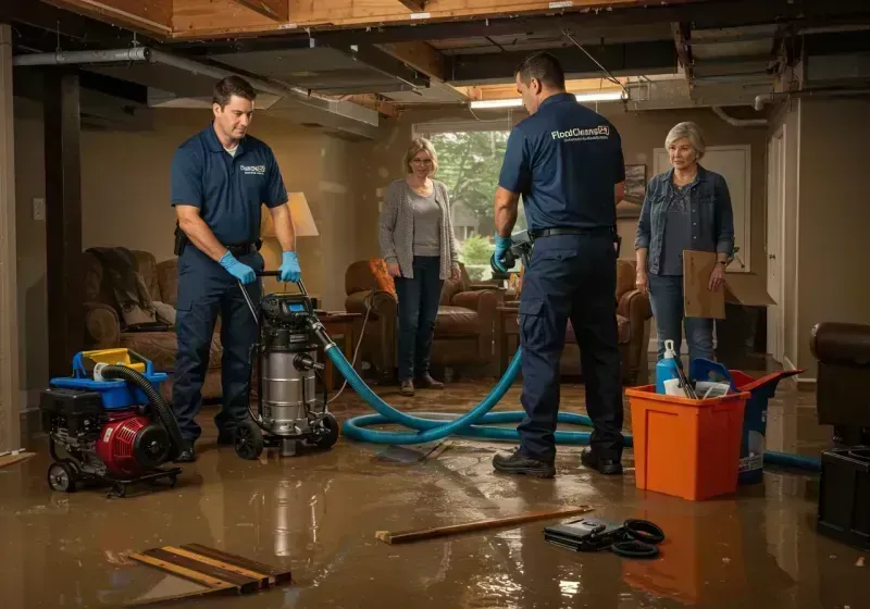 Basement Water Extraction and Removal Techniques process in Archdale, NC